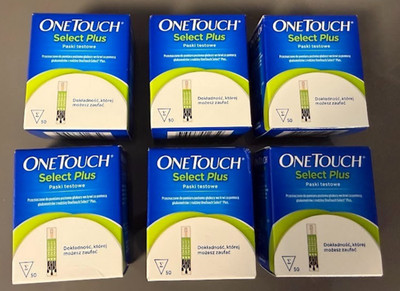 300 Stk OneTouch Select Plus Blutzuckerteststreifen NEU/OVP (6x50 Stück)