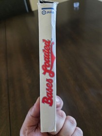 Jaleco Bases Loaded 1988 Nes Game With Manual And Nintendo Black Dust Sleeve