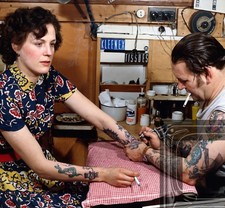 Vintage, Tattoo Art photography 11 x 14" Photo Print