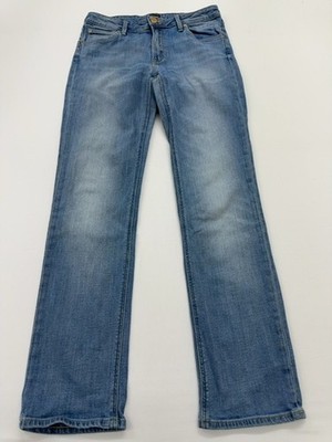 Lee Men's Light Wash Blue Straight Leg Jeans Waist Size Regular...