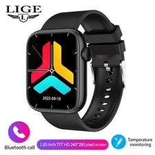 New Smart Watch 2025 Wireless Charging Smartwatch Bluetooth Calls Men Women Smar