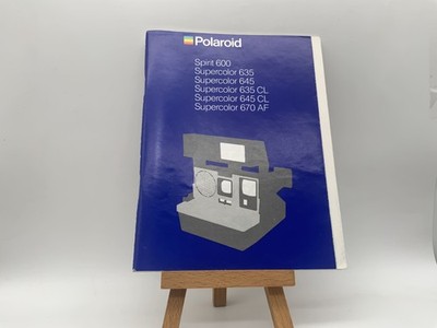 Polaroid Spirit 600 Supercolor 635/645/635CL/645CL/670AF User Manual German