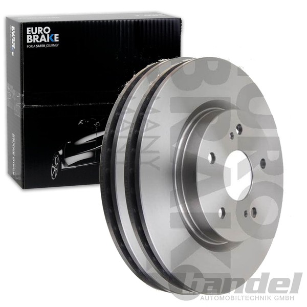 2X Eurobrake Bremsscheiben 295Mm BelÜFtet Vorne Passend FÜR | 5815205216-image