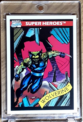 1990 Marvel Universe Karte 37 Vielfraß.