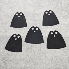 5pack Black Cape Blocks Weapons Accessories for Minifigures wdb01