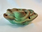 Antique Weller Pottery Flower Frog 5” Long x 2-1/4” Signed Excellent!!