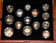 2018 UK 14 COIN PREMIUM PROOF COIN SET W/ Box & COA