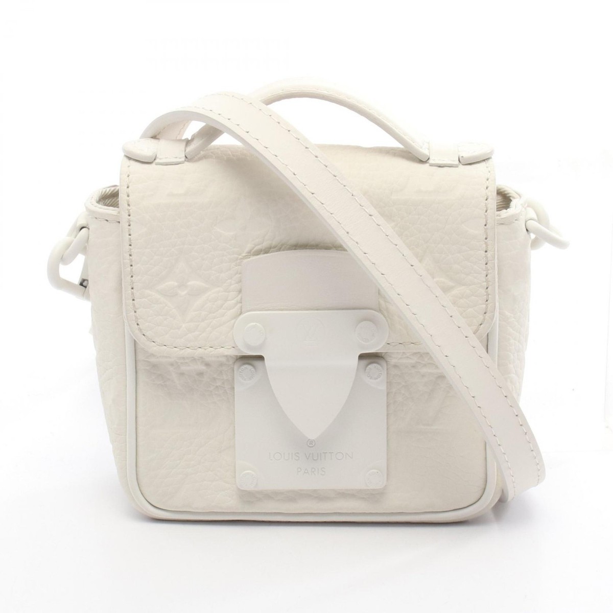 LOUIS VUITTON Pico S-Lock crossbody Handbag M83163 Taurillon