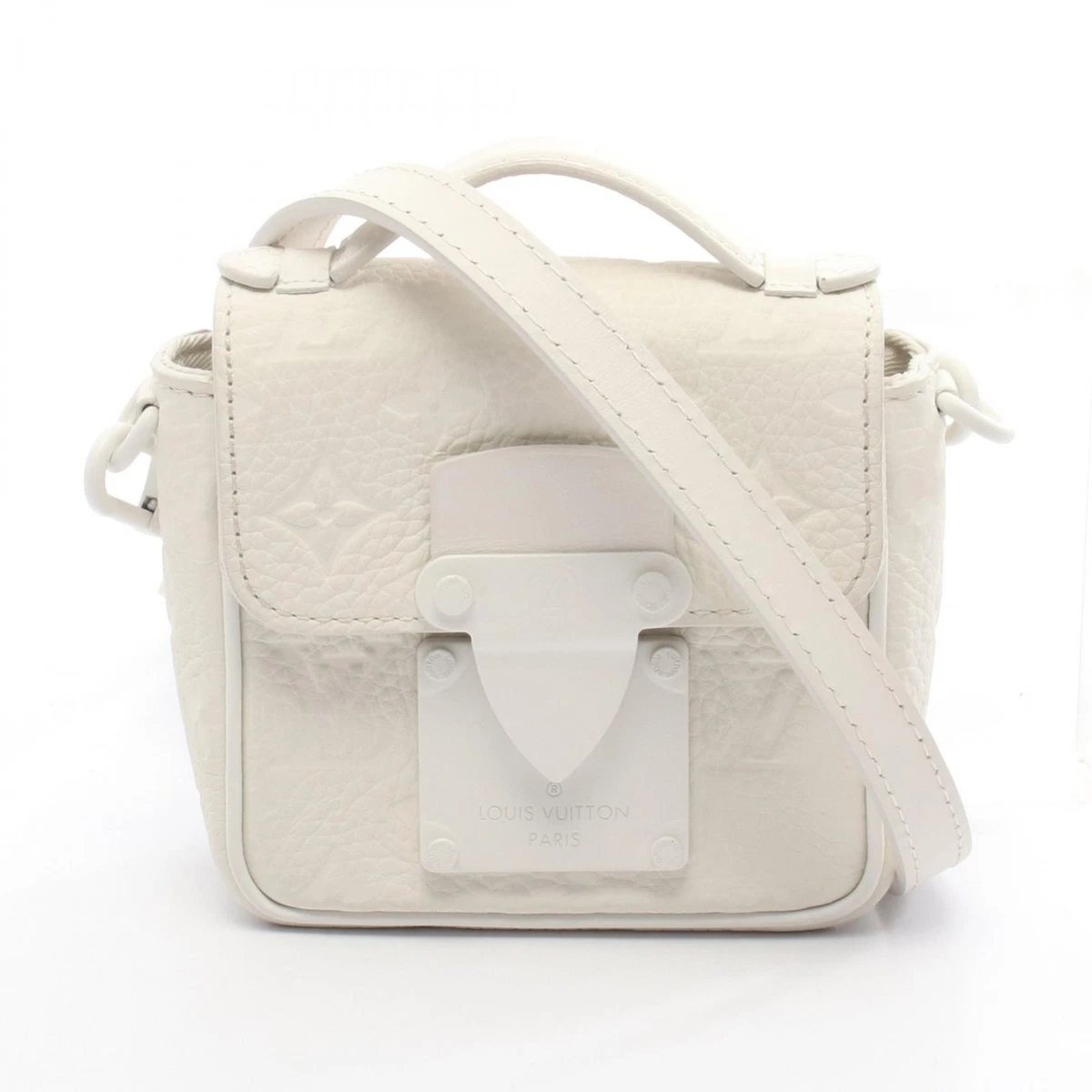 LOUIS VUITTON Pico S-Lock crossbody Handbag M83163 Taurillon