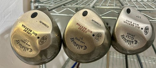 Wholesale Lot of 30 Golf Clubs - Callaway Drivers - Warbirds, Divine, Drivers - Picture 8 of 10