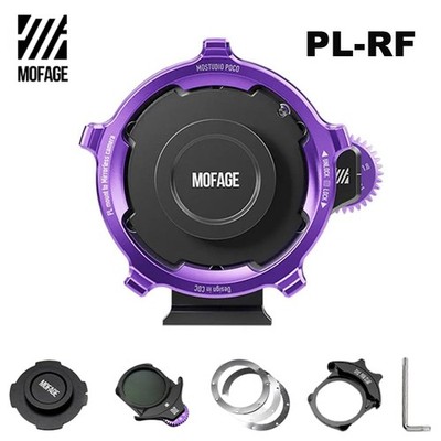 MOFAGE POCO PL-RF Drop-In Filter Lens Adapter PL Mount Lens to Canon RF Cameras