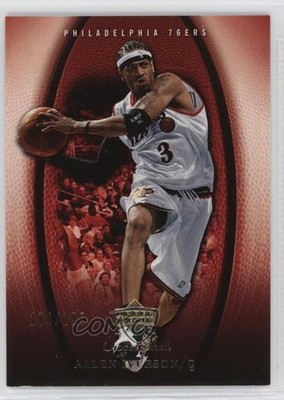 2005-06 Upper Deck Sweet Shot Gold 174/199 Allen Iverson #72 HOF s2g