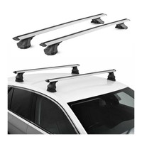 DachträGer FüR ŠKoda Fabia I (6Y) 1999-2007 Aluminium 2 StüCk 75 Kg TÜV Silber
