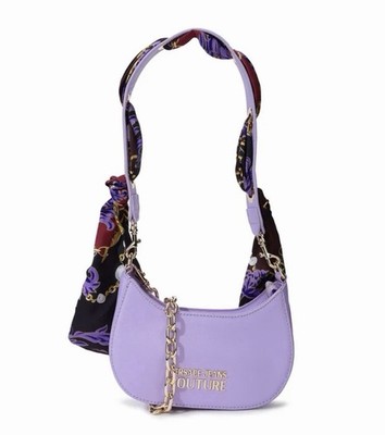 New with Tags Versace Jeans Couture Crossbody And Shoulder Bag W/ Scarf And COA
