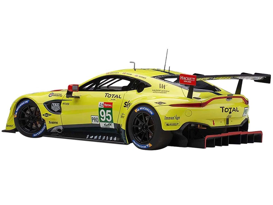 Aston Martin Vantage GTE #95 2018 Le Mans modelo de coche 1/18 Autoart Sorensen Thi... Foto 2 de 4