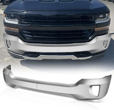 Front Bumper Face Bar Compatible with 2016 2017 2018 Chevy Silverado 1500, 2019