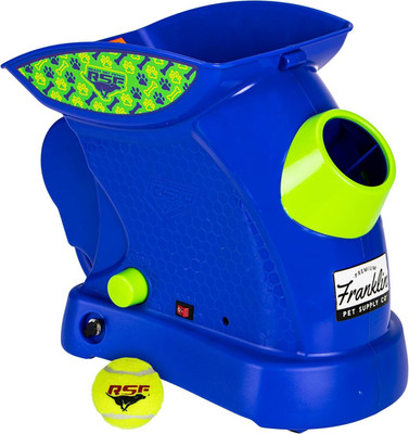 Franklin Pet Supply Co. Ready Set Fetch Mini Automatic Tennis Ball Launcher Dog