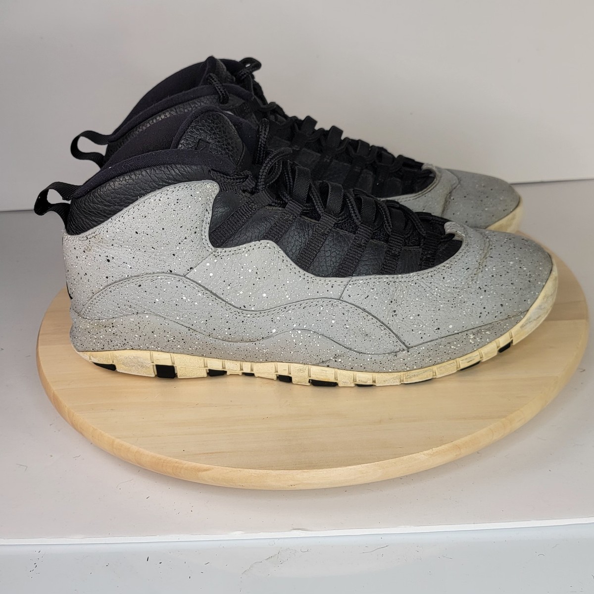 Cement Grey Jordan 10 Black Cement Nike Jordan Retro 10 Grey And