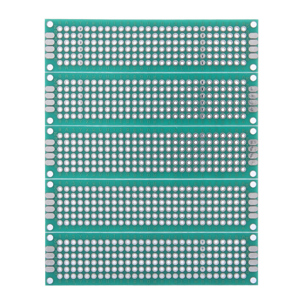 10pcs Double Side PCB High Quality Breadboard For Electrical Experiments