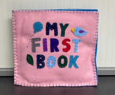 Baby Filzbuch 3D Filz Busy Book Pädagogisches Stoffbuch Lernspielzeug ca. 20x22*