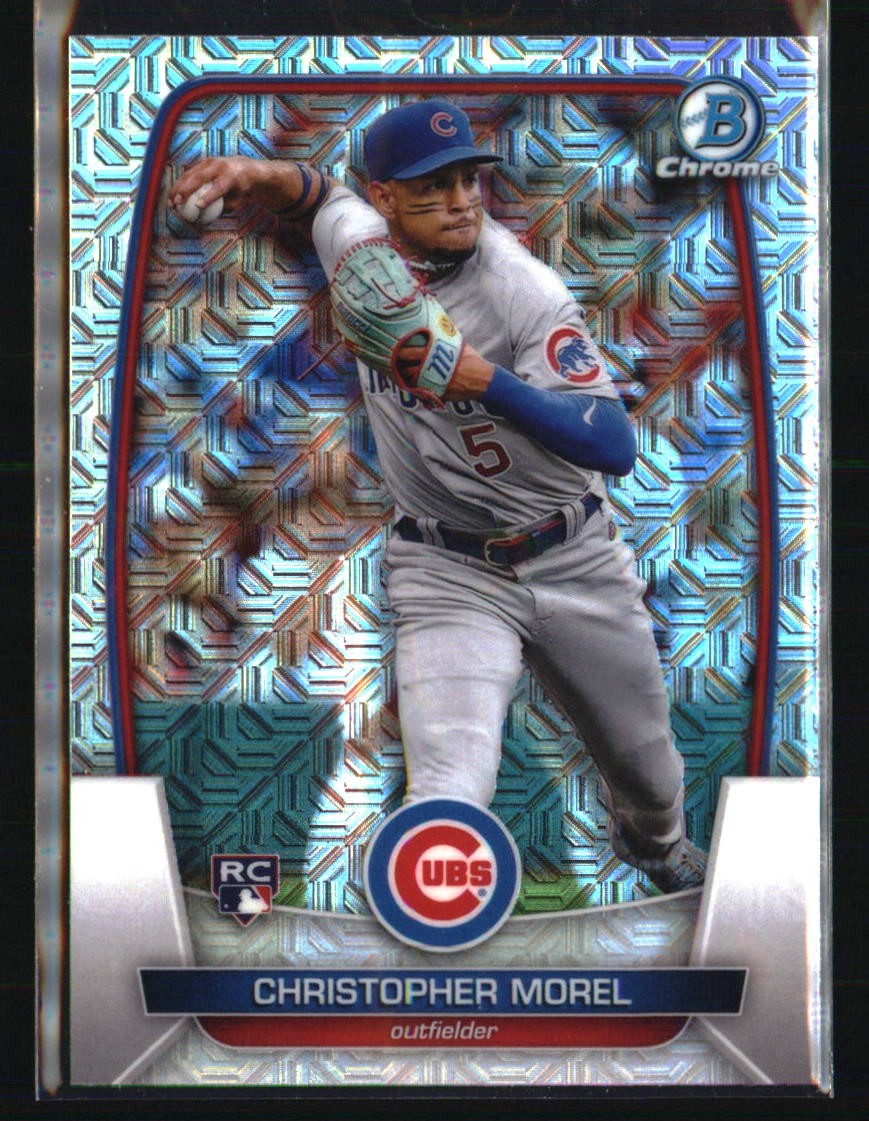 2023 Bowman #34 Christopher Morel Mojo Refractors