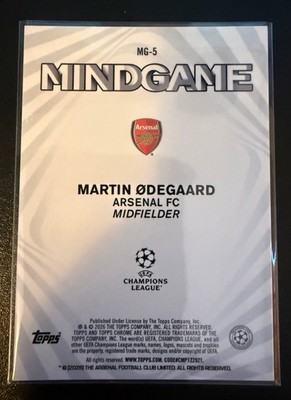 2025/26 Topps UCC Flagship - Martin Odegaard - Mindgame SSP | eBay