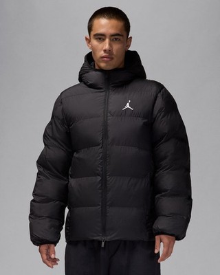 Mens Size Large-Nike Air Jordan Brooklyn Jumpman Puffer Jacket
