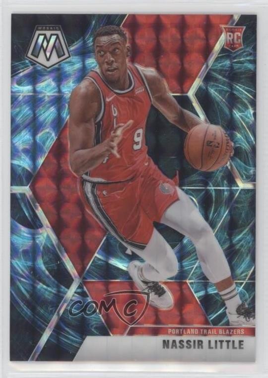2019-20 Panini Mosaic Rookies Genesis Prizm Nassir Little #247 Rookie RC 0eo6