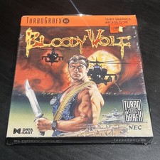 Bloody Wolf (TurboGrafx-16, 1990) - Jeux vidéo rétro NEUF SCELLÉ RARE TG16
