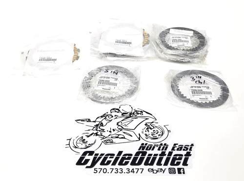 06-25 KAWASAKI NINJA ZX10R OEM CLUTCH FRICTION PLATES KIT SET * READ * NICE NEW