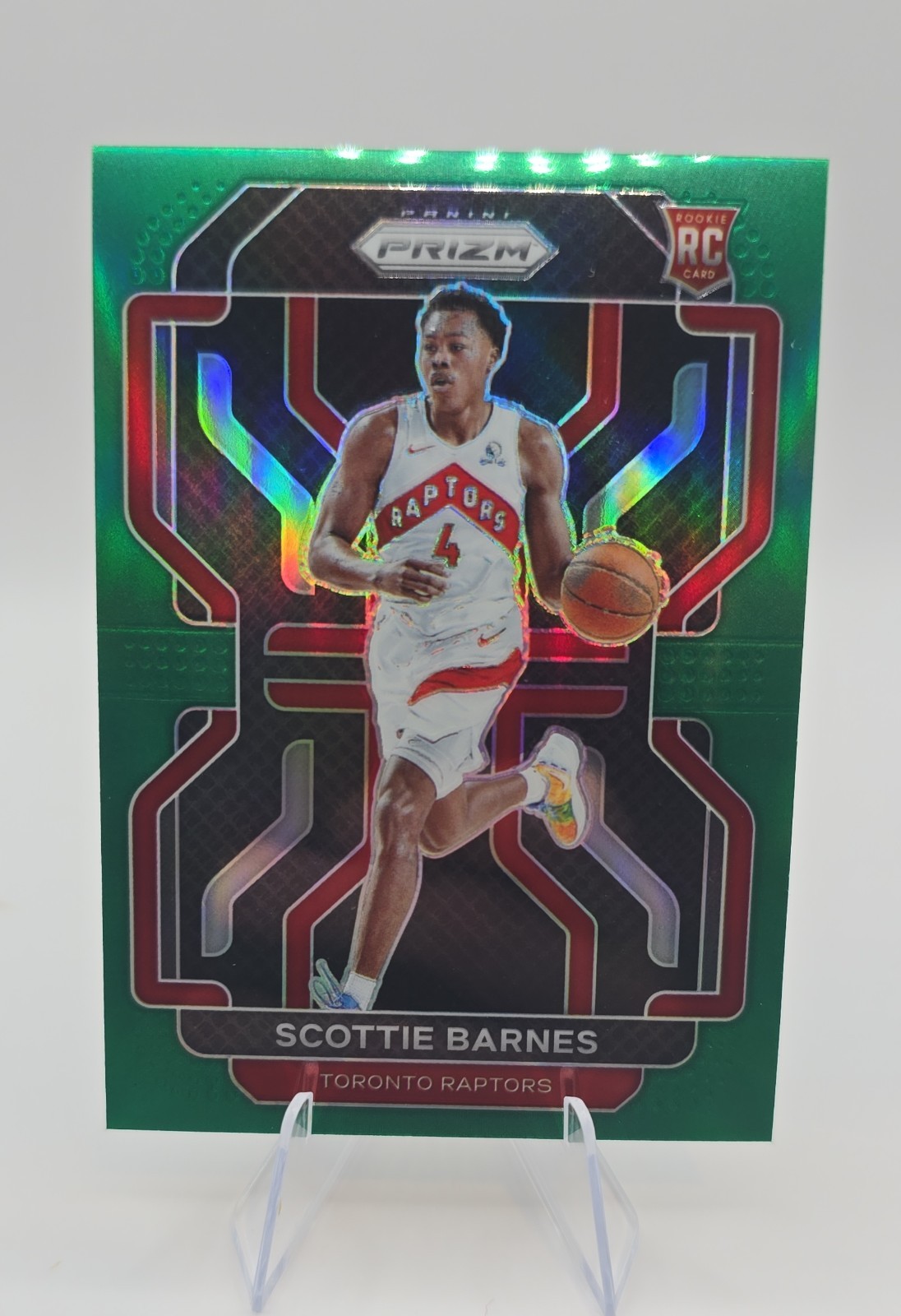 2021-22 Panini Prizm - Scottie Barnes #320 Green Prizm (RC)