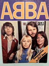 ABBA - A very rare large poster - 60 X 90 cm Sweden from the 1970s