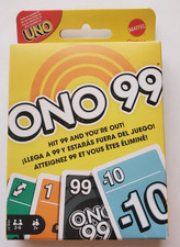 Mattel Games, ONO 99 Card Game, from Makers of UNO Game for Kids, New
