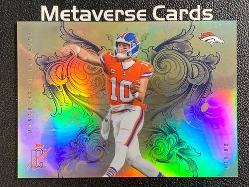2025 Topps Signature Bo Nix Base (RAW)