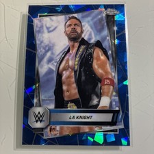 2025 Topps Chrome WWE Sapphire Edition - LA Knight #118