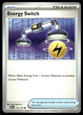 Energy Switch 115/132 Common Mega Evolution Pokemon Near Mint