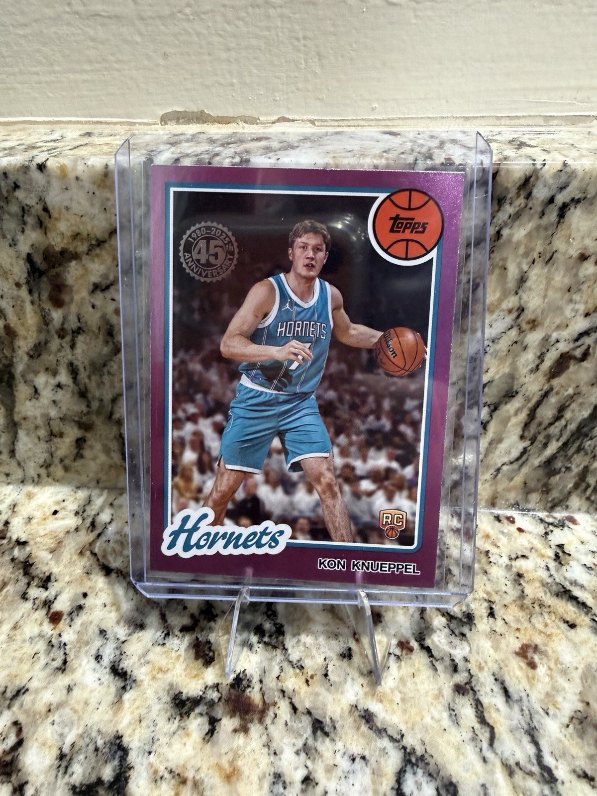 2025-26 Topps - 1980-81 Topps Basketball Kon Knueppel #80BK-53 Pink (RC)