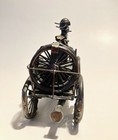 Dennis Aaron's signed metal sculpture Indianapolis old car — photo 4