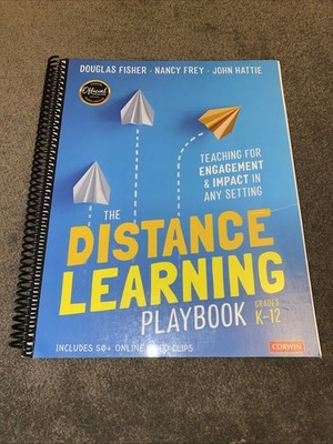 The Distance Learning Playbook, Grades K-12 (Fisher, Frey, Hattie) New