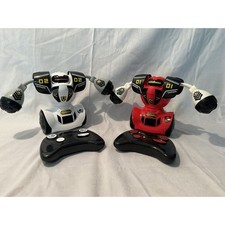 Sharper Image RC Robot Combat, LED Sound Includes 2 Battle Robots 2 Controls