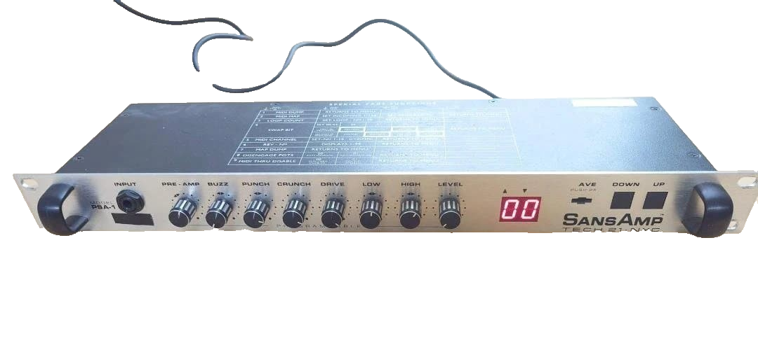 SansAmp Tech21 Psa-1 限定カラー ラックシステム SansAmp Tech21 Psa-1 限定カラー ラックシステム SansAmp Tech21 Psa