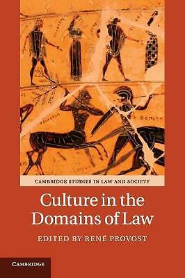 Culture in the Domains of Law Provost Paperback Cambridge University Press