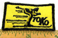 Vintage ToKo Race Wax Jacket Patch Downhill Snow Skiing Racing Heber City Utah