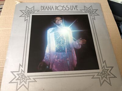 Diana Ross - Diana Ross Live At Ceasers Palace 12'' Vinyl LP Album Record