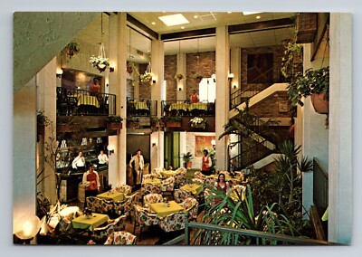 St. James Restaurant Postcard Houston Texas Vintage Collectible Souvenir View