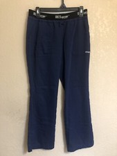 Grey's Anatomy by Barco Blue Drawstring Nurse 4 Pocket Scrub Pants Size Small
