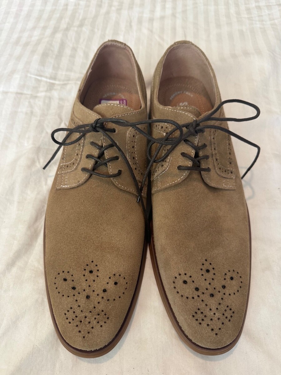 BRAND NEW Stacy Adams Dunstan Mens Sz 10.5 M Suede Leather 