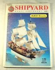 Shipyard 1 - Dreimaster Segelschiff HMS Bounty - 1:96
