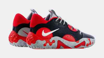 Nike PG6 BRED PG 6 Black Grey University Red DC1974-003 Men