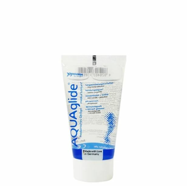gleitgel lubricant Joy Division AQUAglide Neutral lube Water based Personal gel Long Last 1.7  oz